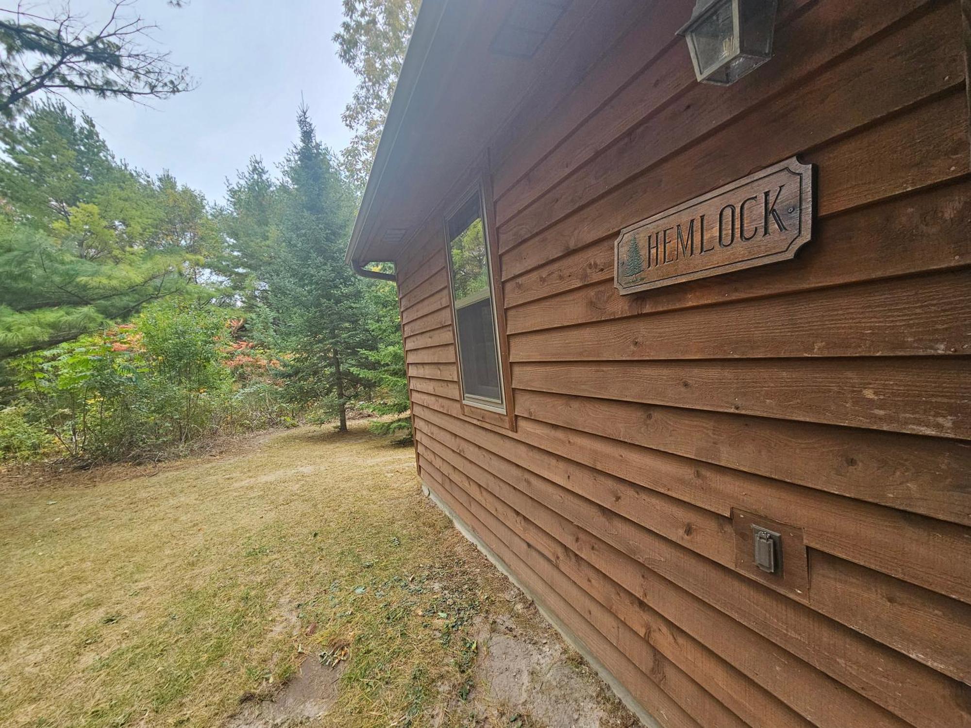 Chanticleer Cabins Sturgeon Bay Buitenkant foto